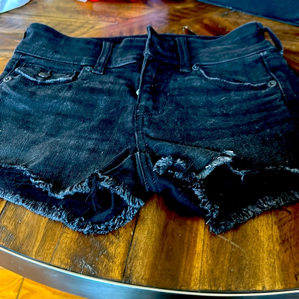 Black American Eagle shorts next level stretch size 000